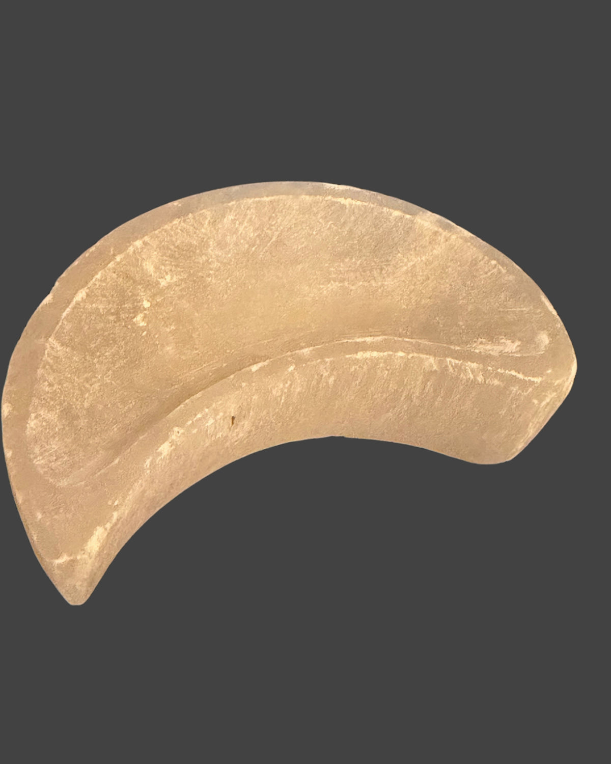 Selenite Moon Bowl