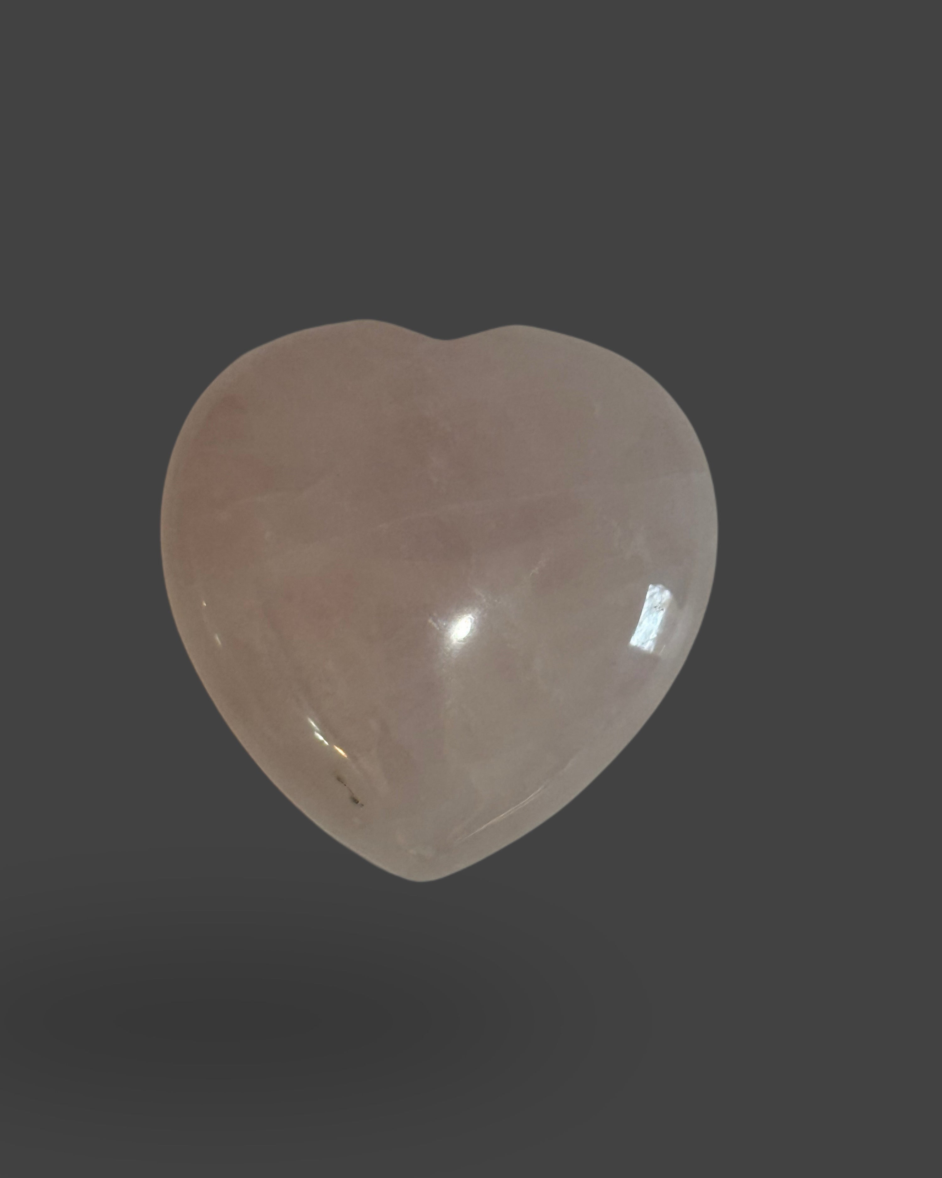 Rose Quartz Heart - 2 Inches