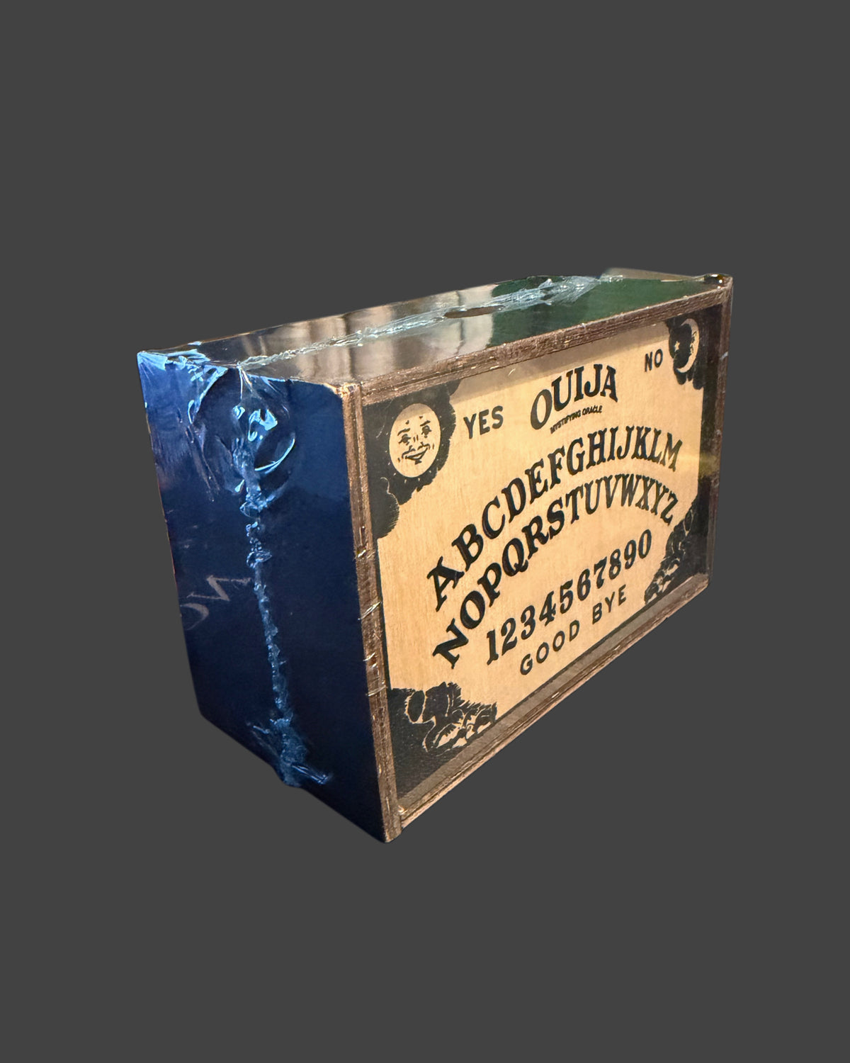 Wooden Trinket Box - Spirit Board Design