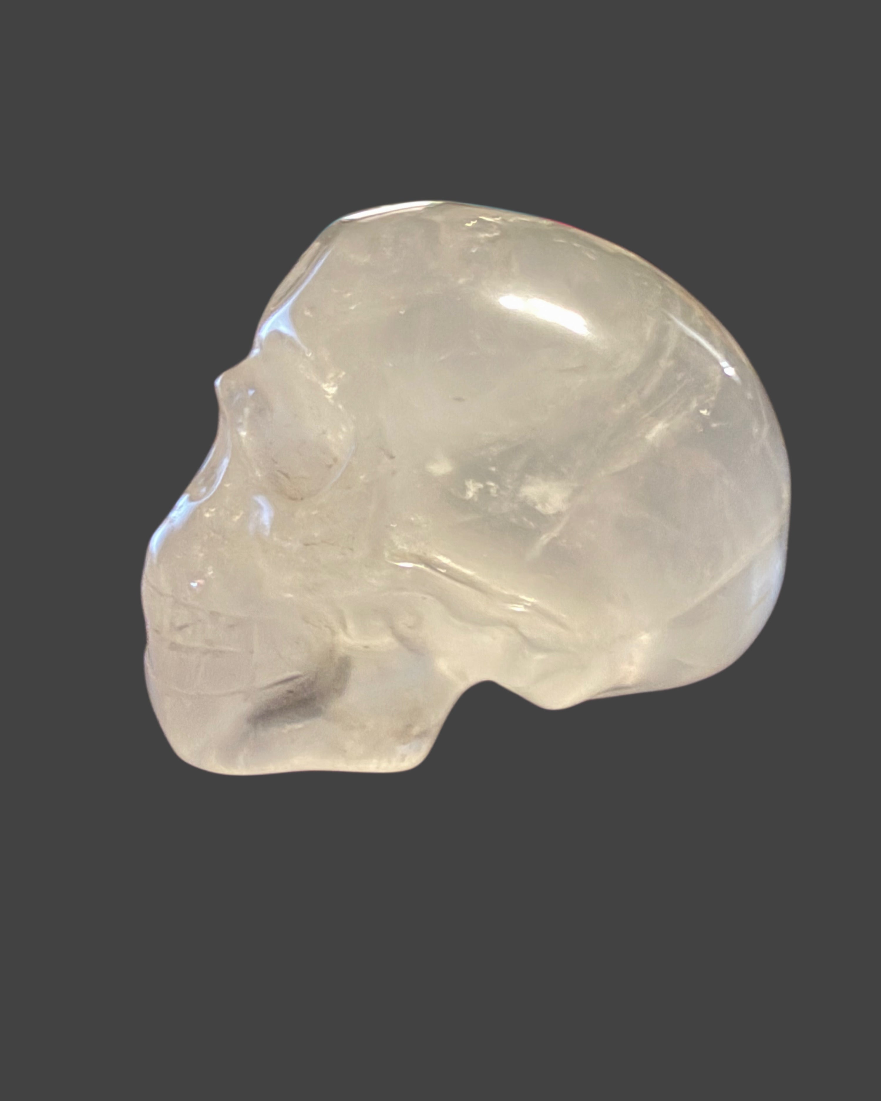 Rose Quartz Skull