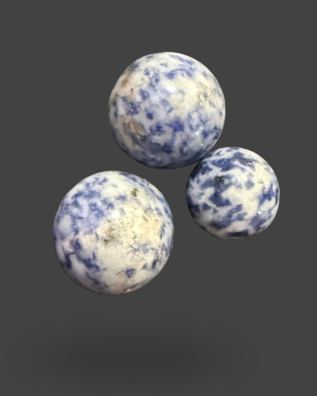 Sodalite Mini Sphere Set - 1.5oz.