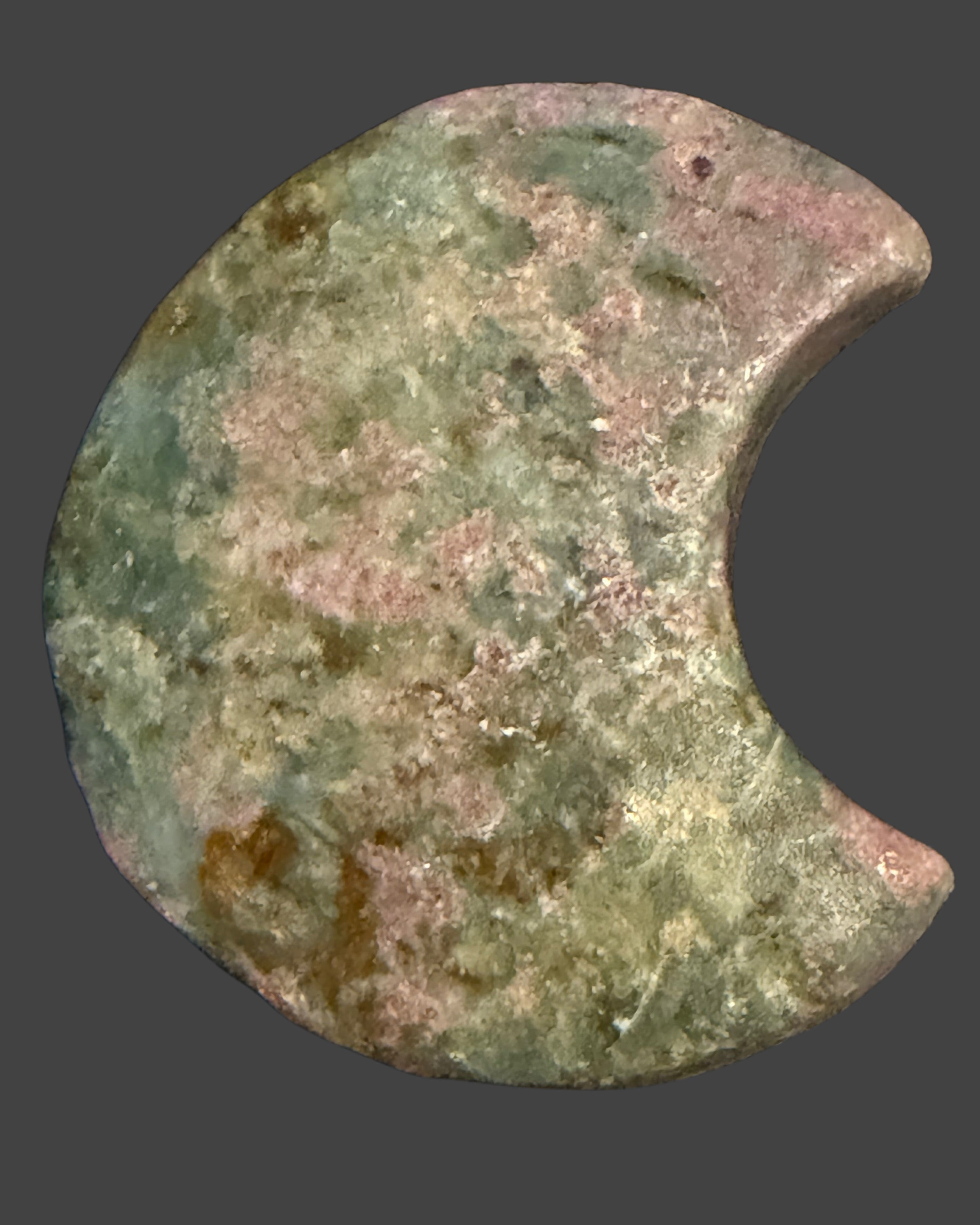 Ruby Fuchsite Moon
