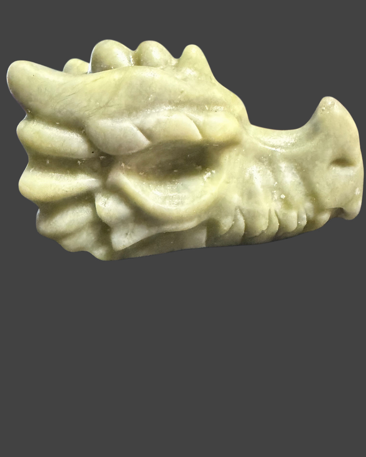 Green Jade Dragon Head