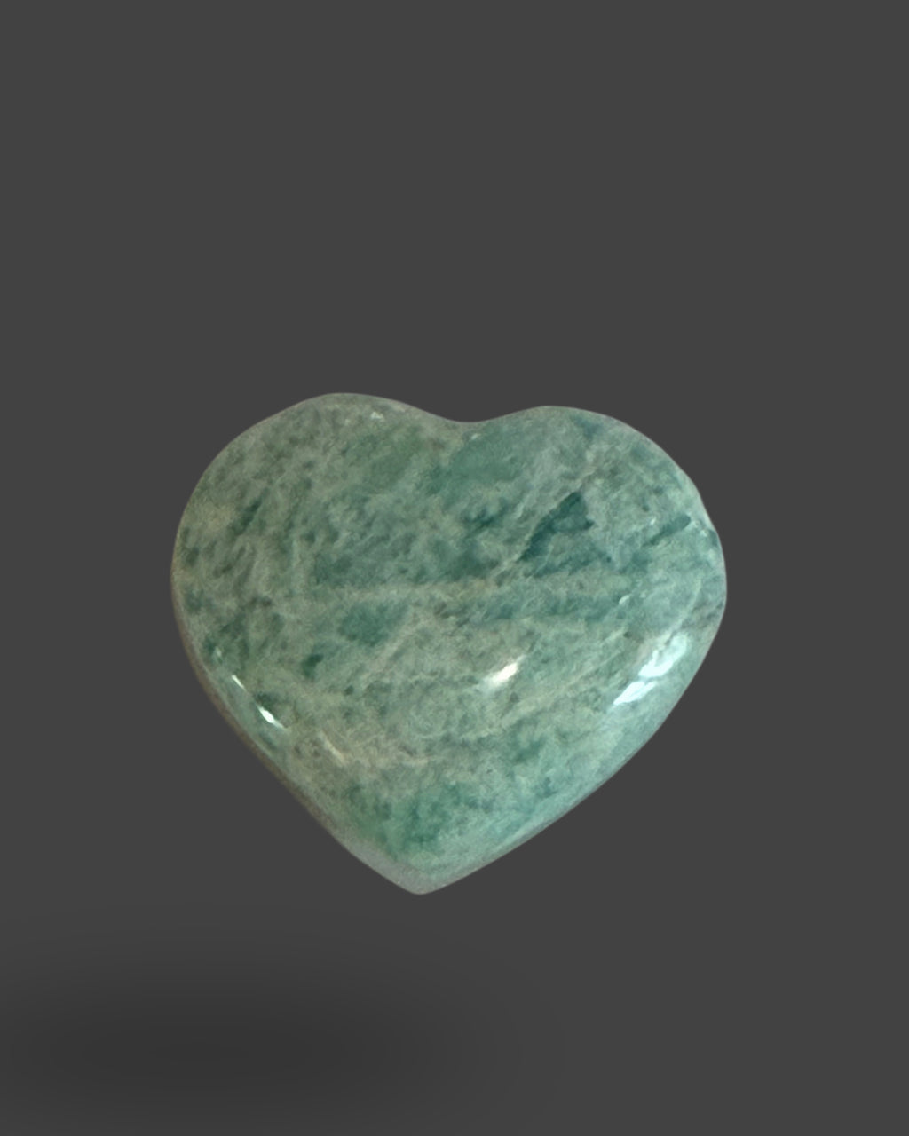 Amazonite Heart - 1 Inch