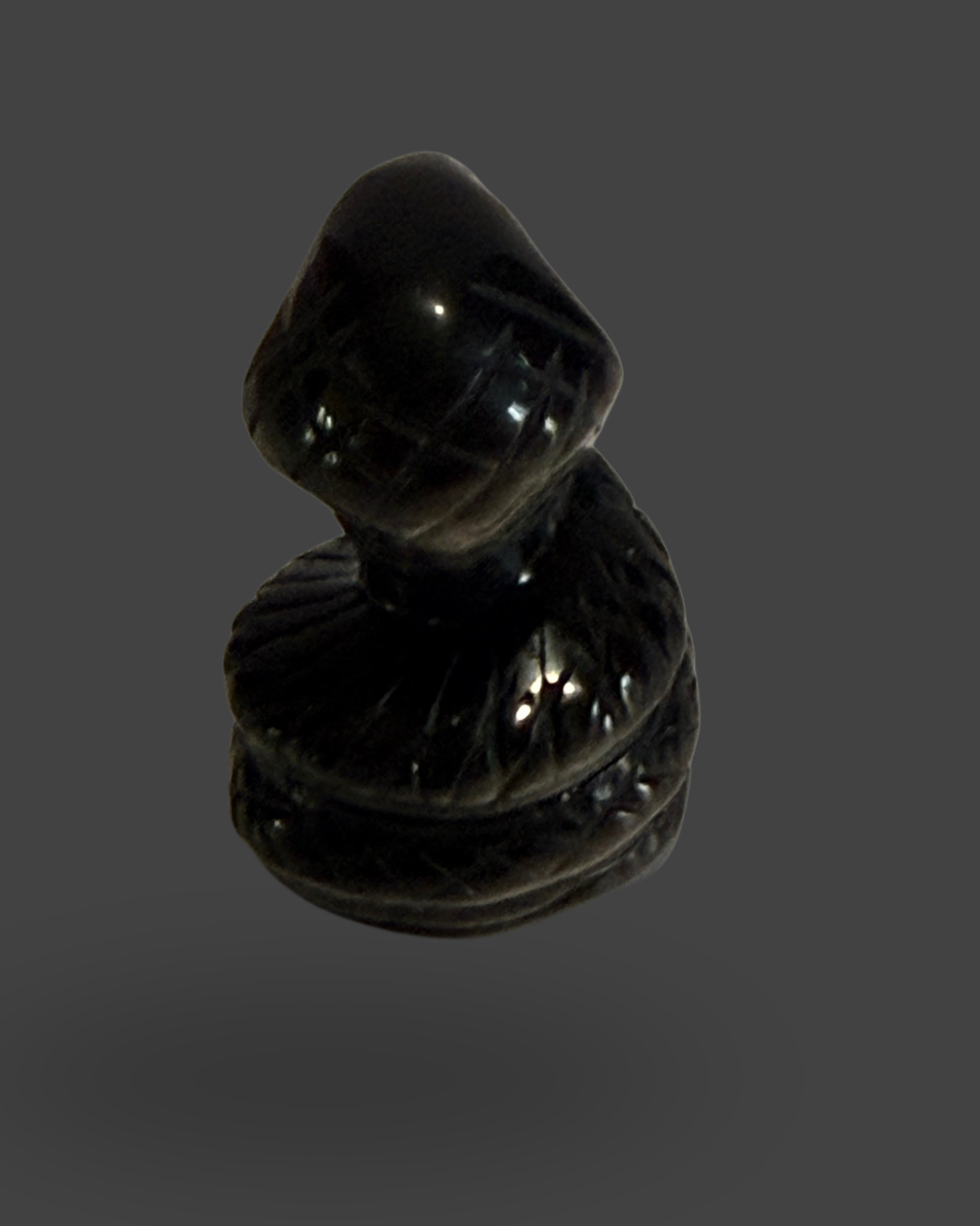 Silver Sheen Obsidian Cobra