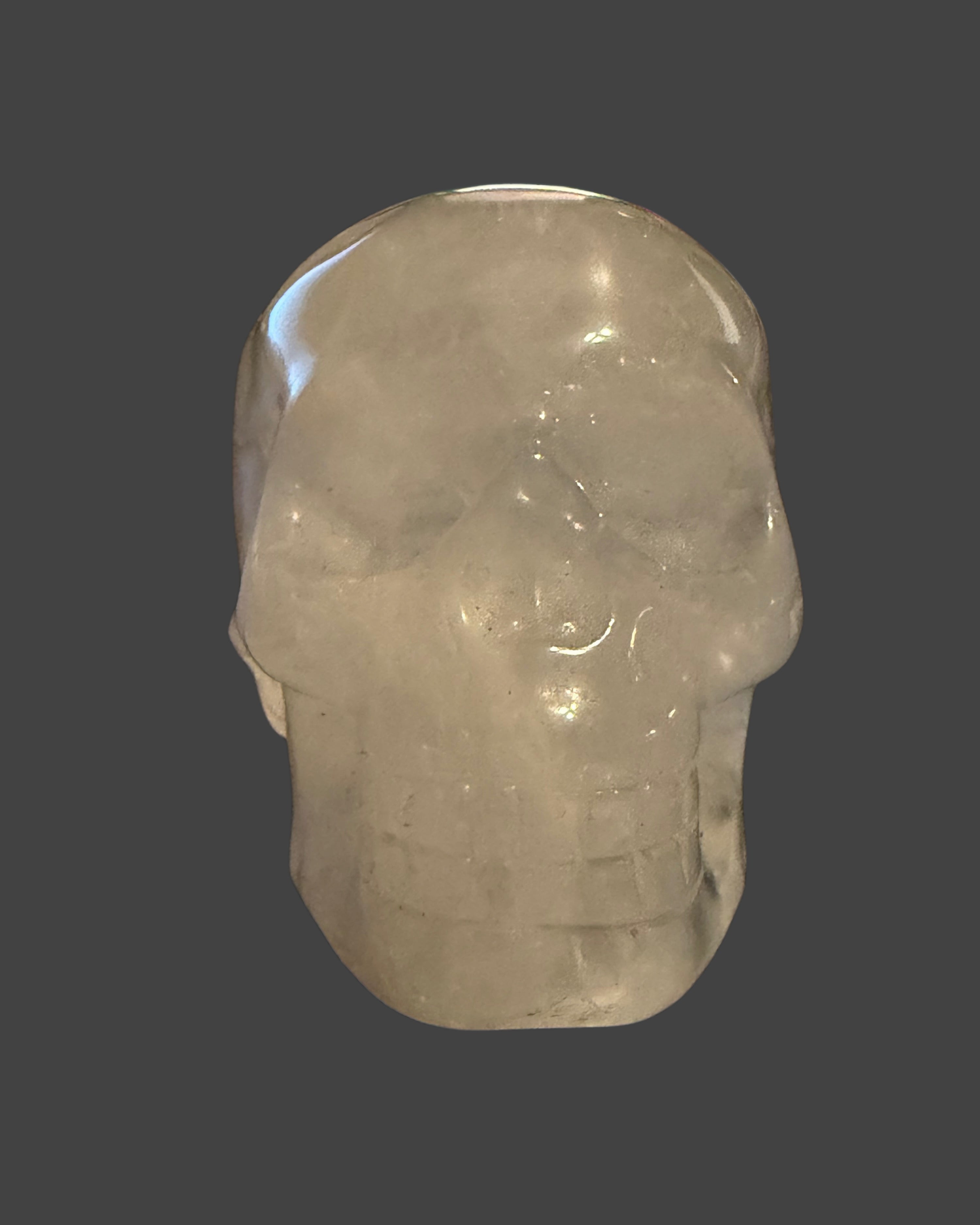 Rose Quartz Skull