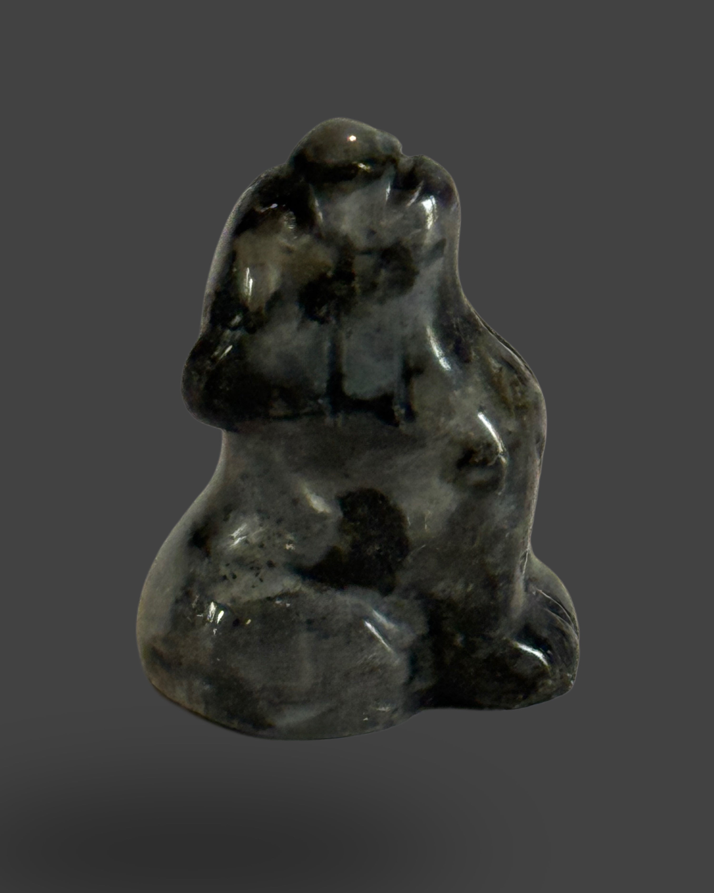 1" Natural Crystal Wolf