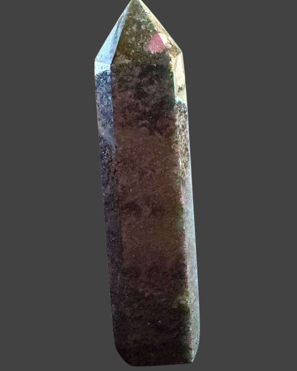 Ruby Fuchsite Tower - 4 inches