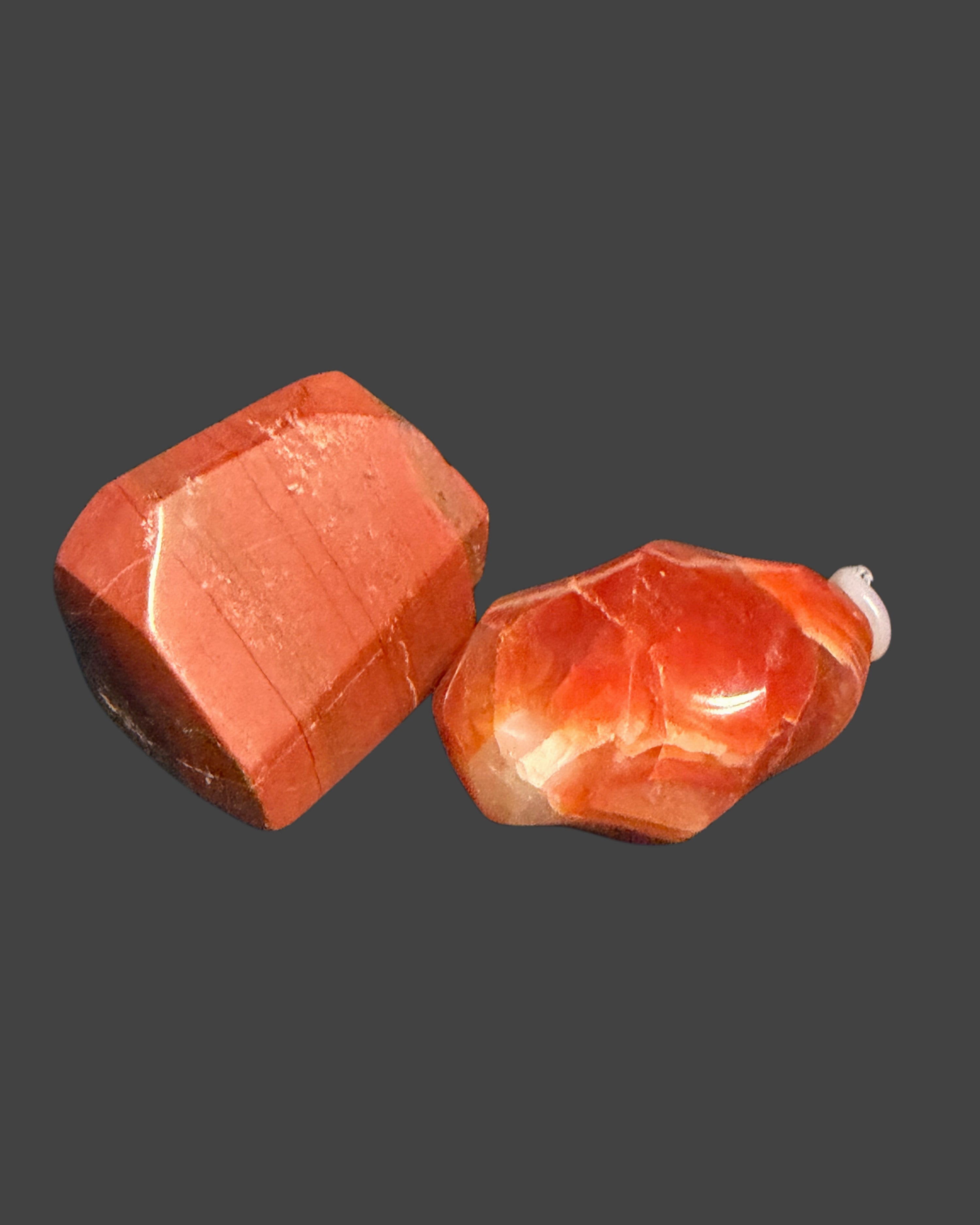 Confidence Crystal Bundle | Carnelian & Red Jasper
