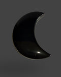 Black Obsidian Cresent Moon