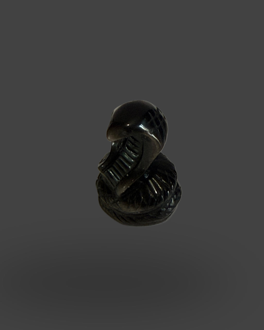 Silver Sheen Obsidian Cobra