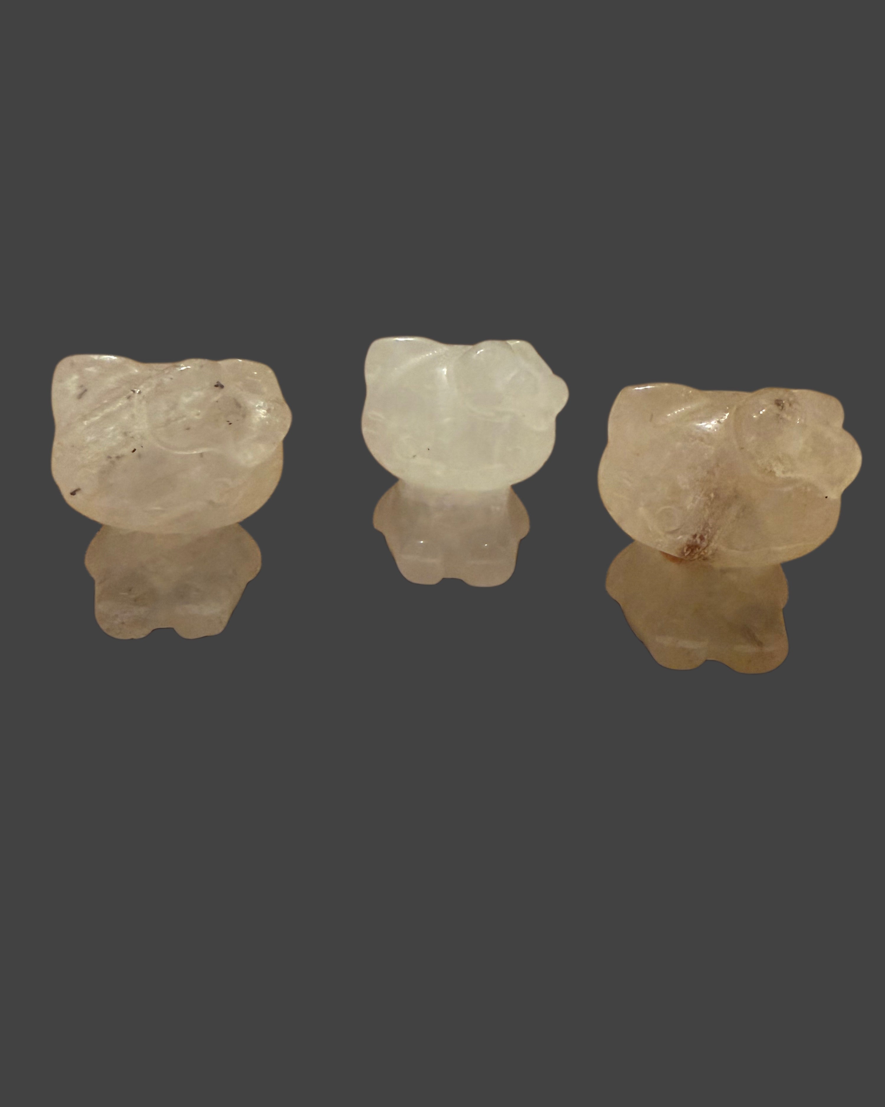 Clear Quartz Mini Kitty