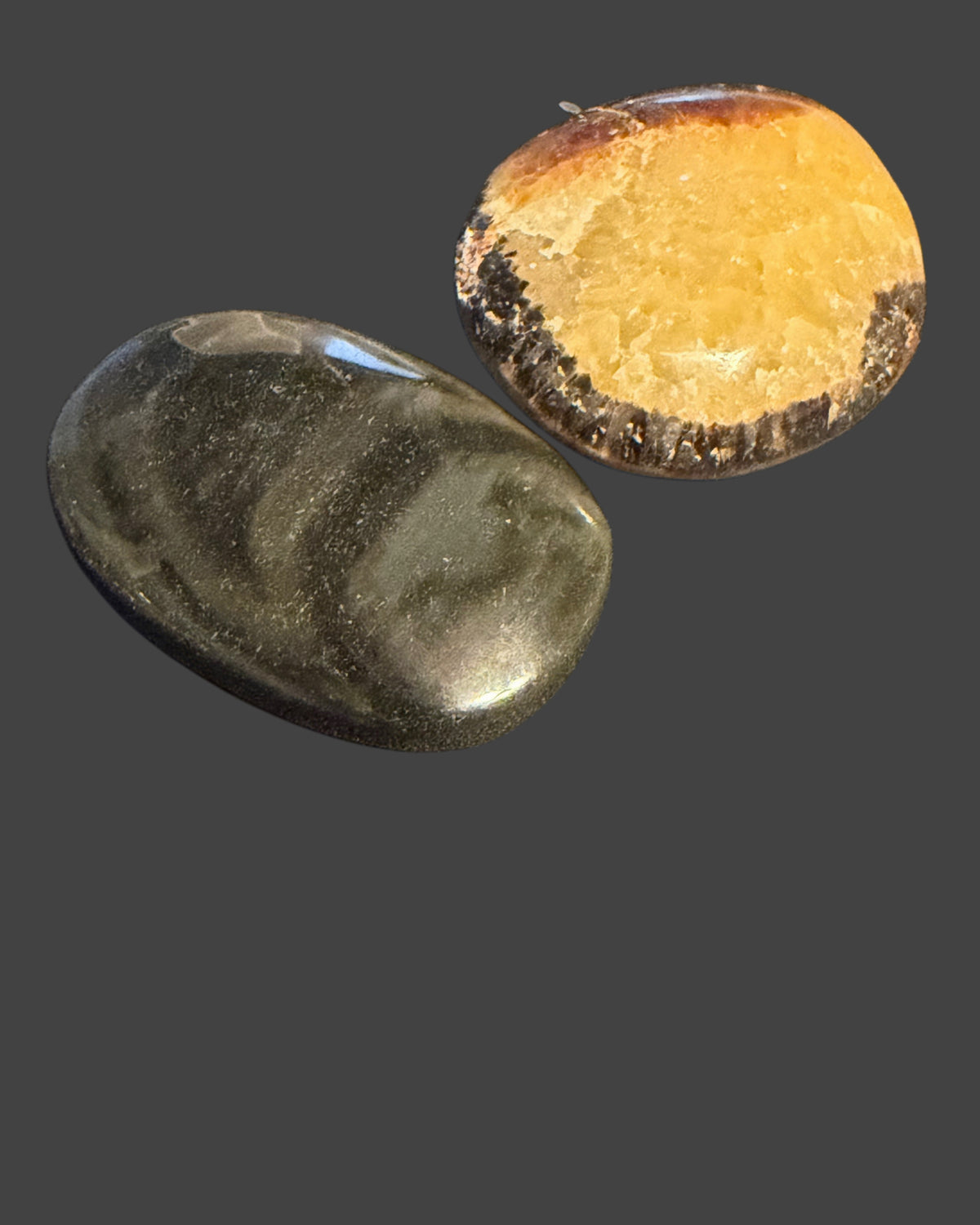 Grounding Crystal Bundle | Septarian &  Rainbow Obsidian