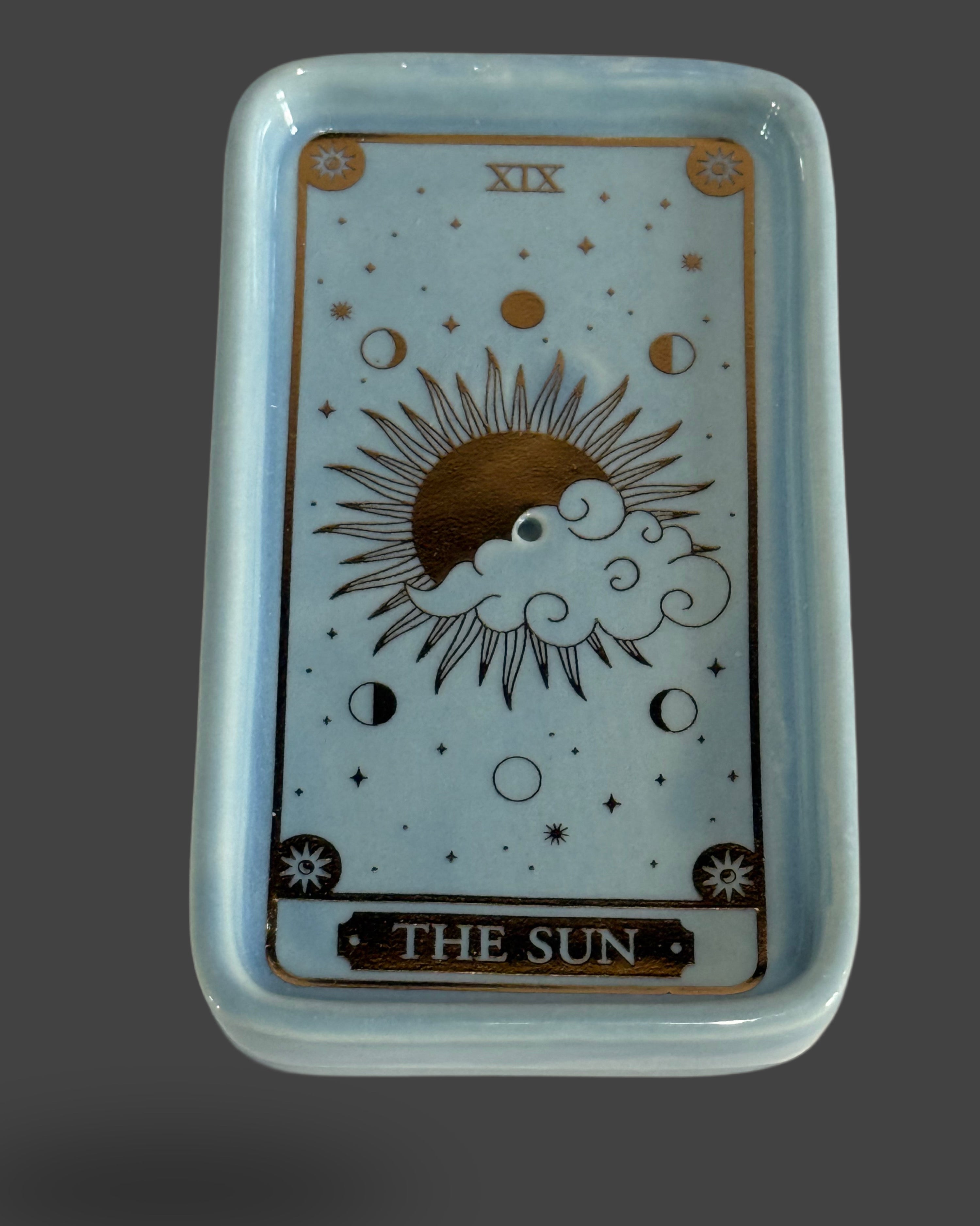 Sun Tarot Incense Holder