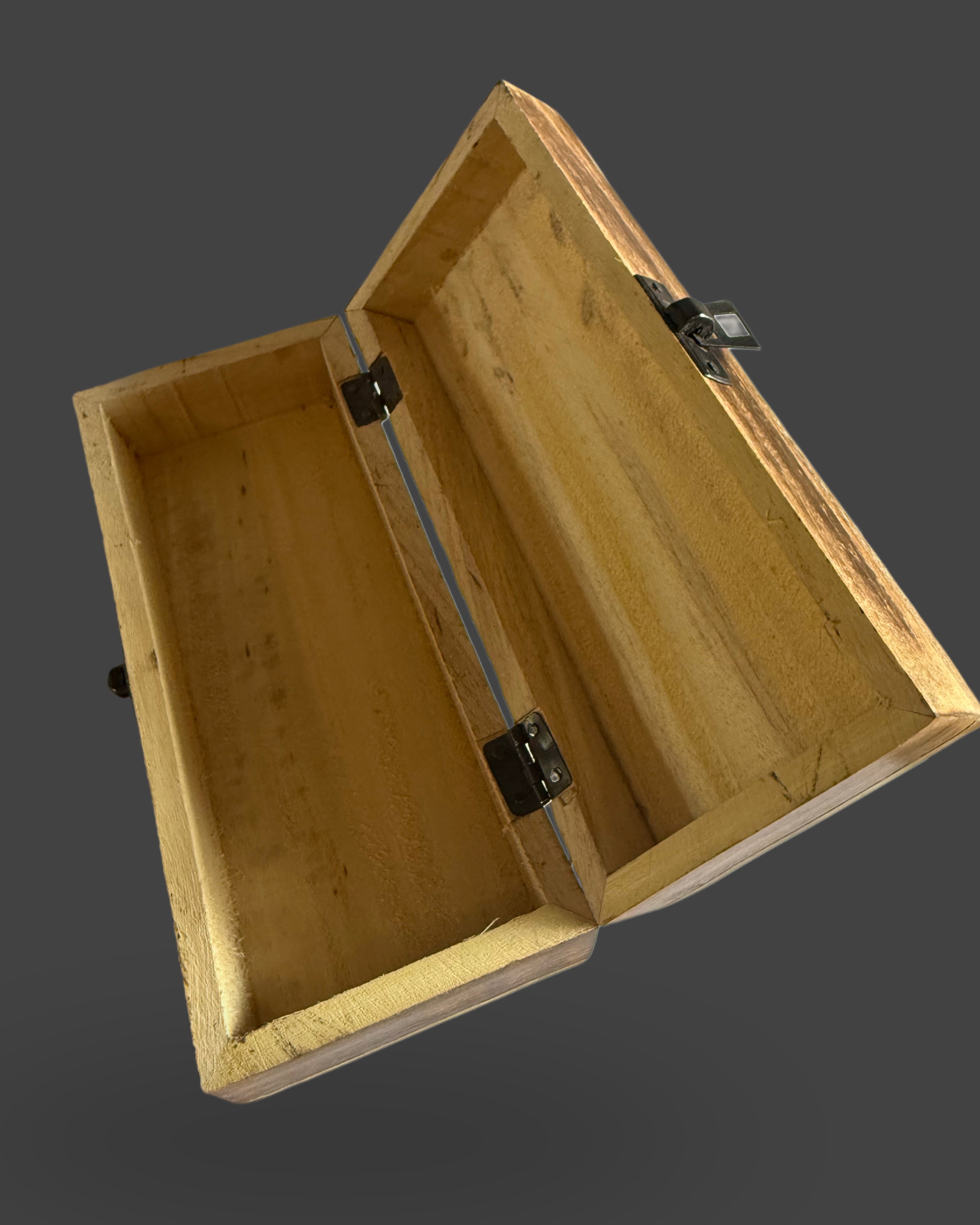 Carved Floral Ritual Box