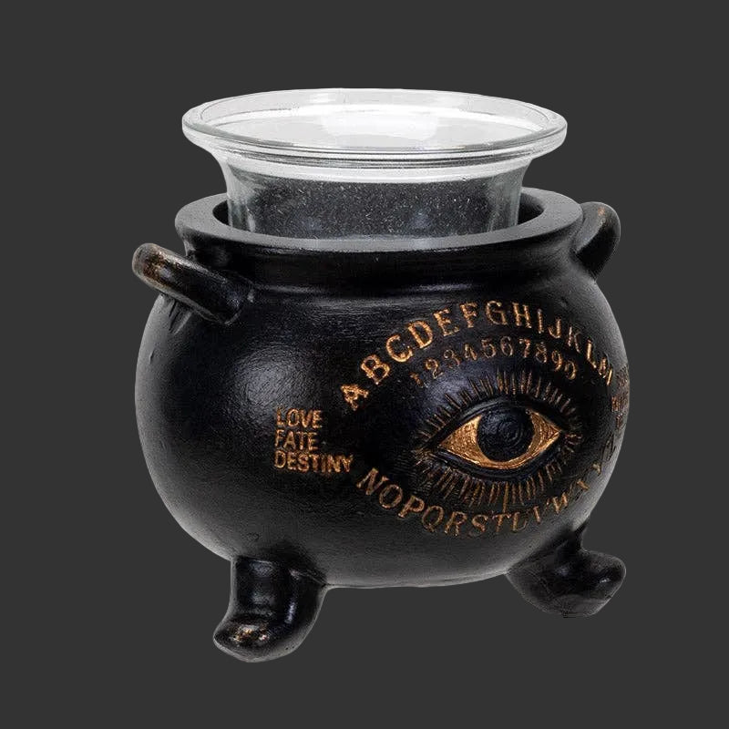 Spirit Board Cauldron Votive Holder