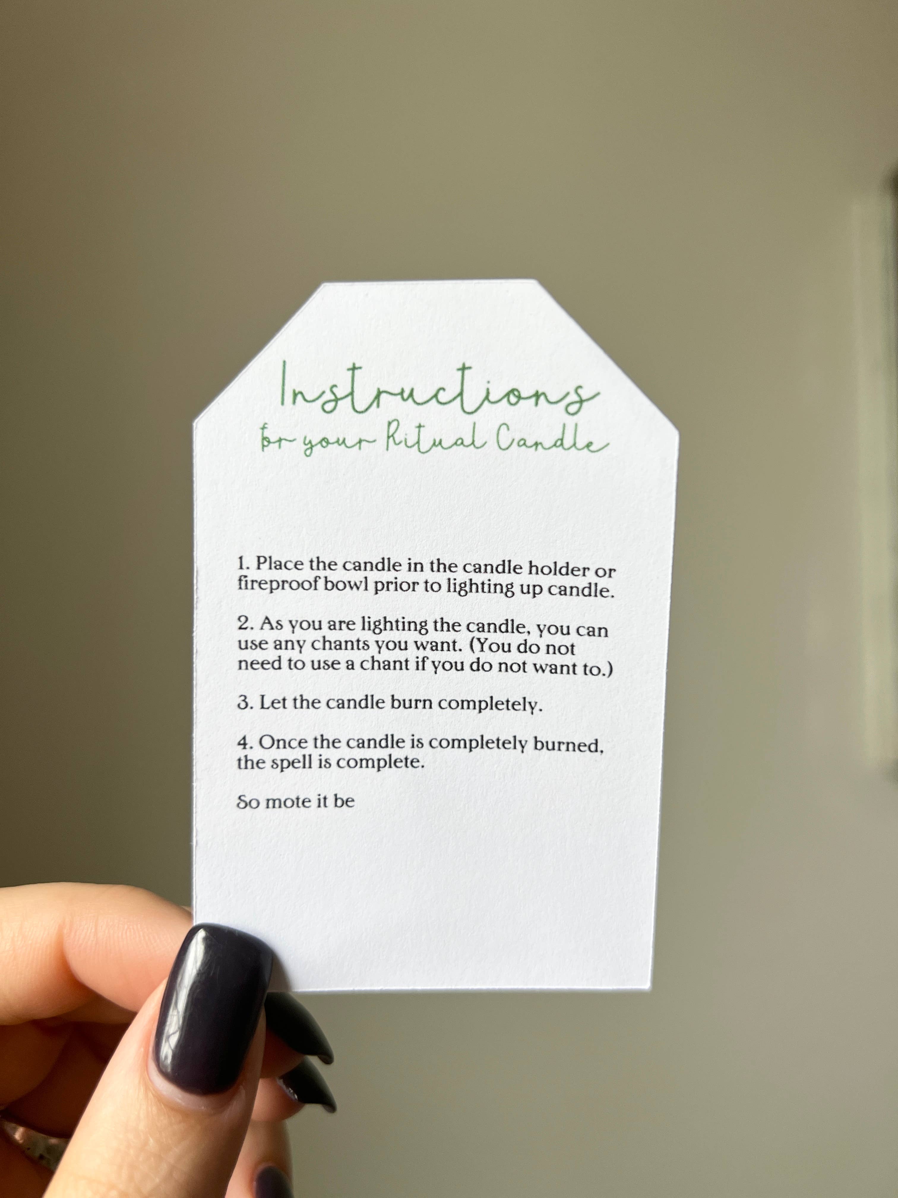 Ritual Candle Set (2)