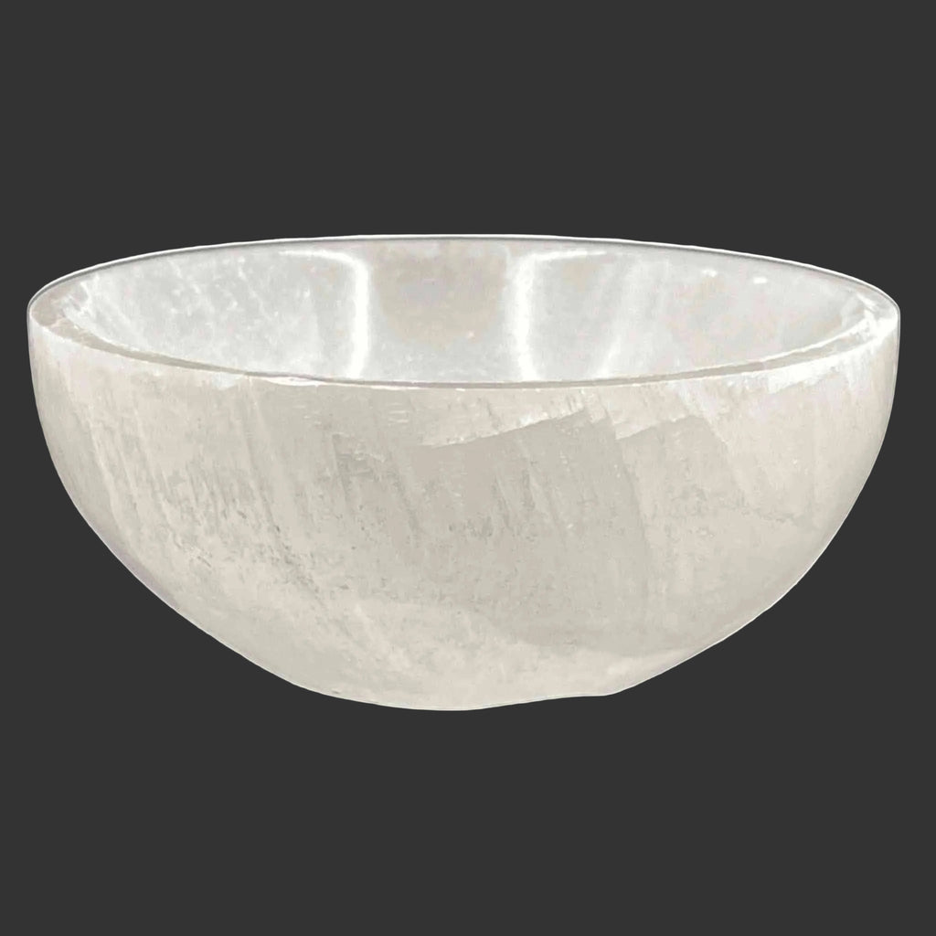 Selenite Round Bowl